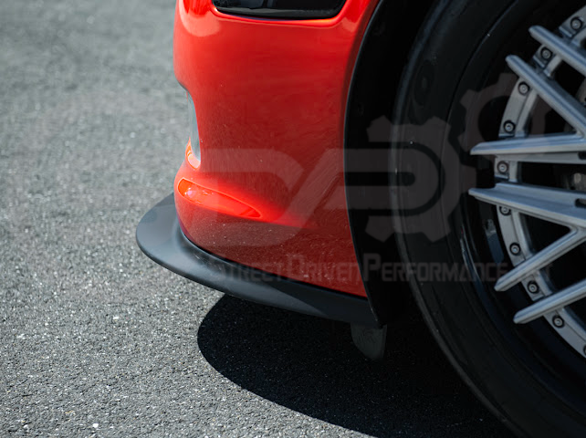 2005-2013 C6 Corvette - 427 /Grand Sport / Z06 / ZR1 | ZRA1 Style Front Splitter Lip Ground Effects (Carbon Fiber or Primer Black)