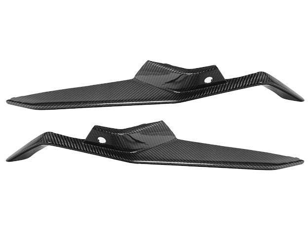 2023+ CHEVROLET CORVETTE C8 Z06 | CARBON FIBER FRONT BUMPER GRILLE INSERT PAIR