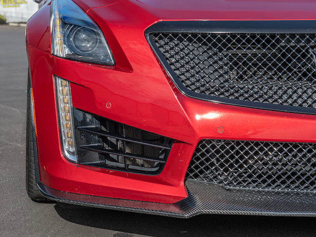2016-2019 CADILLAC CTS-V3 FRONT SPLITTER WHEEL ARCHES - CARBON FIBER