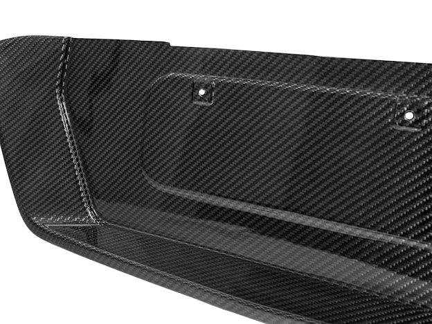 2020-UP CORVETTE C8 Z06 & E-RAY | CARBON FIBER LICENSE PLATE BACKING