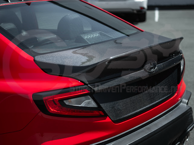 2022-Up Subaru WRX | JDM Style Carbon Fiber Rear Trunk w/ Integrated Spoiler Wing