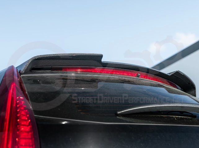 *IMPERFECTION / DISCOUNTED* 2009-2015 Cadillac CTS-V V2 Wagon - Carbon Fiber Trunk Lid Spoiler / Wing