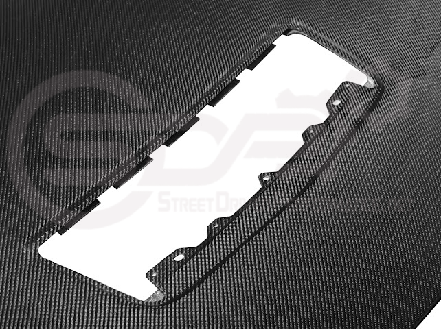 *IMPERFECTION / DISCOUNTED* 2024-Up Ford Mustang S650 | Factory Style CARBON FIBER Front Hood (NO VENT)