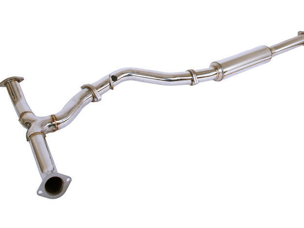 2015-2021 SUBARU WRX STI | MUFFLER DELETE QUAD TIPS CAT-BACK EXHAUST WITH CHROME TIPS
