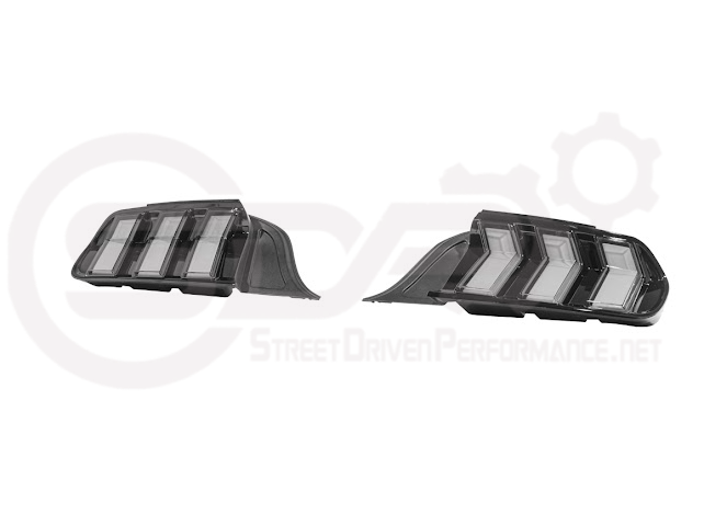 2015-2023 FORD MUSTANG S550 | EURO RGB SEQUENTIAL SIGNAL LED XB REAR TAILLIGHTS PAIR