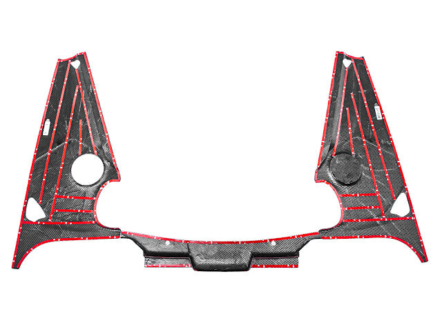 2020+ CHEVROLET CORVETTE C8 COUPE | GM FACTORY STYLE ENGINE BAY PANEL COVER (1-PIECE VERSION)