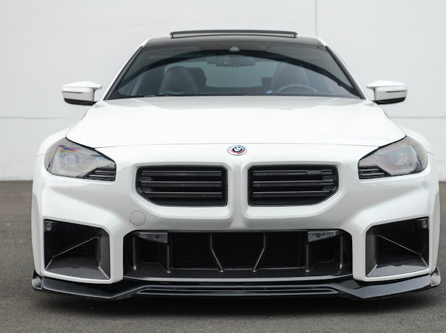 2023-Up BMW G87 M2 | Factory Style Carbon Fiber Front Upper Grille Replacement