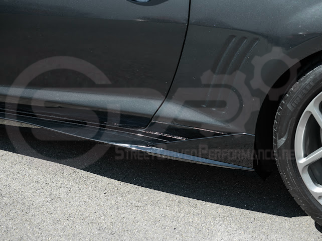 2010-2015 5TH GEN CAMARO PERFORMANCE TRACK PACKAGE SIDE SKIRTS ROCKER PANEL GROUND EFFECTS