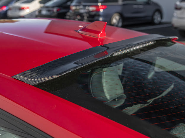 2024-UP MUSTANG S650 | CARBON FIBER REAR ROOF WINDOW WING SPOILER