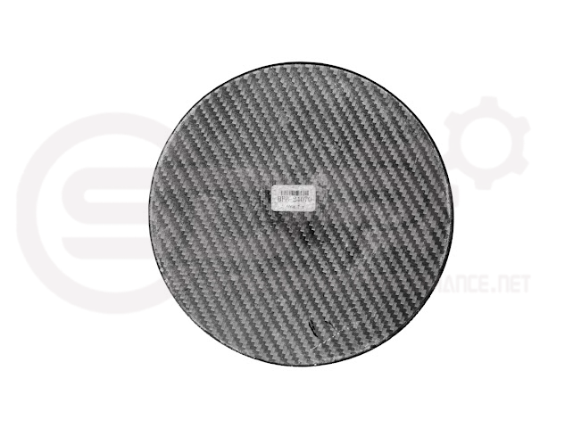 2024-UP FORD MUSTANG S650 | FACTORY STYLE DRY CARBON FIBER SIDE FENDER FUEL TANK GAS LID COVER