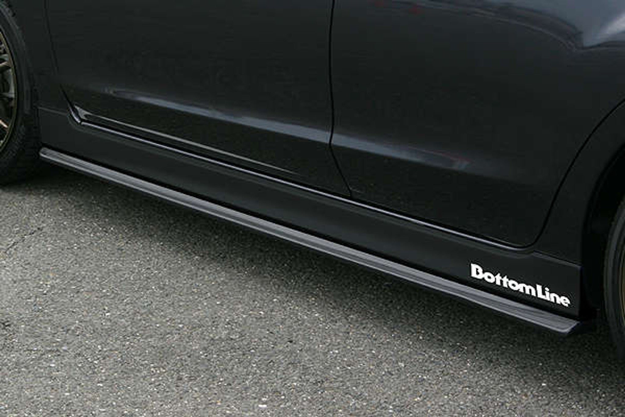 Charge Speed 2012-2015 Subaru Impreza 4Dr Sedan GJ/ 5Dr Hatchback GP Bottom Line Carbon Side Skirts To Be Use With OEM Side Skirts