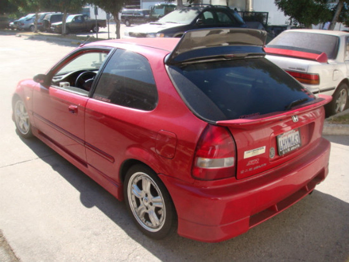 AC617RWRBC - BEEYard Special 1996-2000 Honda Civic HB Carbon Roof  Wing