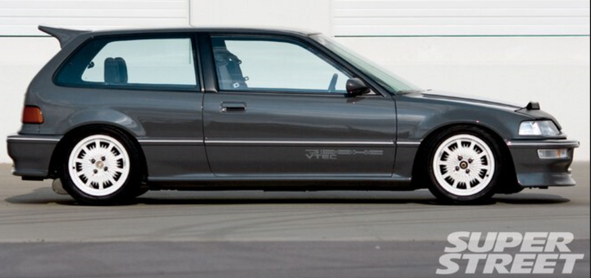 Charge Speed 1990-1991 Honda All Civic EF9 JDM SIR HB Kouki model Front Spoiler