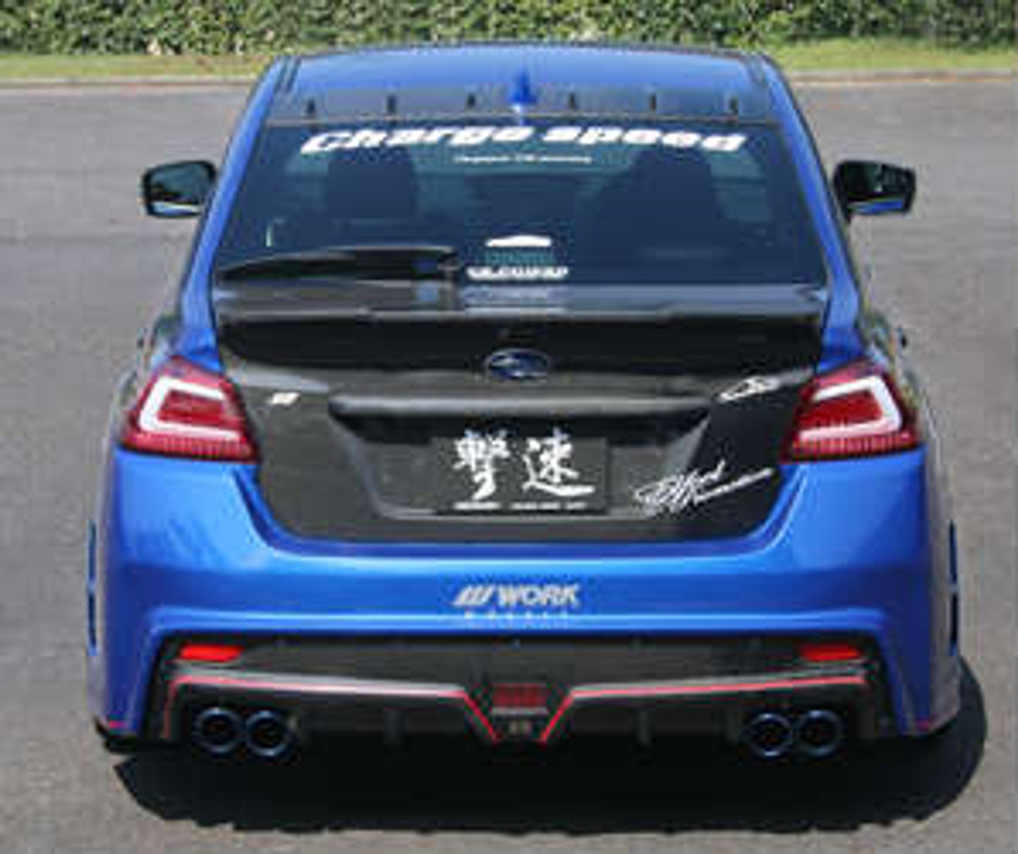 Charge Speed 2015-2021 Subaru WRX/ STi VA S4 Type-2B Complete Kit with Type B FRP FRONT LIP