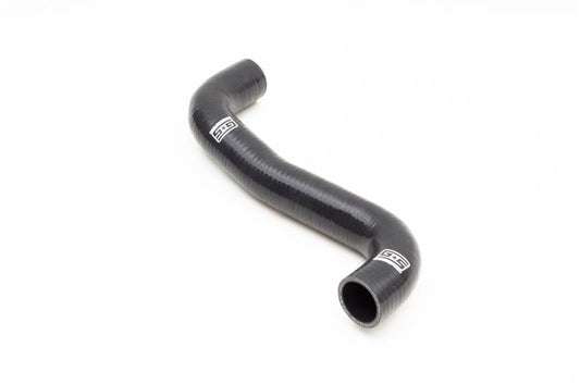 GrimmSpeed black radiator hose kit for 2008-2014 Subaru WRX, 2008-2017 Subaru STi, and 2009-2013 Subaru Forester XT, with hoses installed.