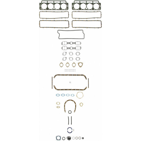 Fel-Pro FS 7893 PT-4 engine gasket set with multiple gaskets and seals for automotive engine repair.