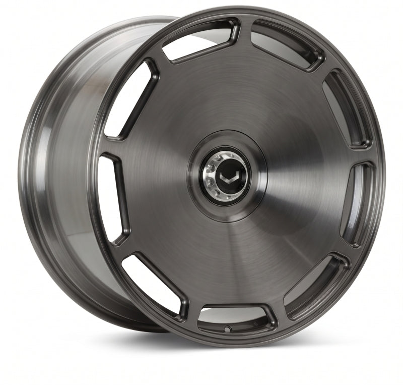 Vossen GEN-06 24x10 / 5x120 / ET13 / 72.56 / Floating Cap- Dark Smoke Wheel - (Ghost II - Front)
