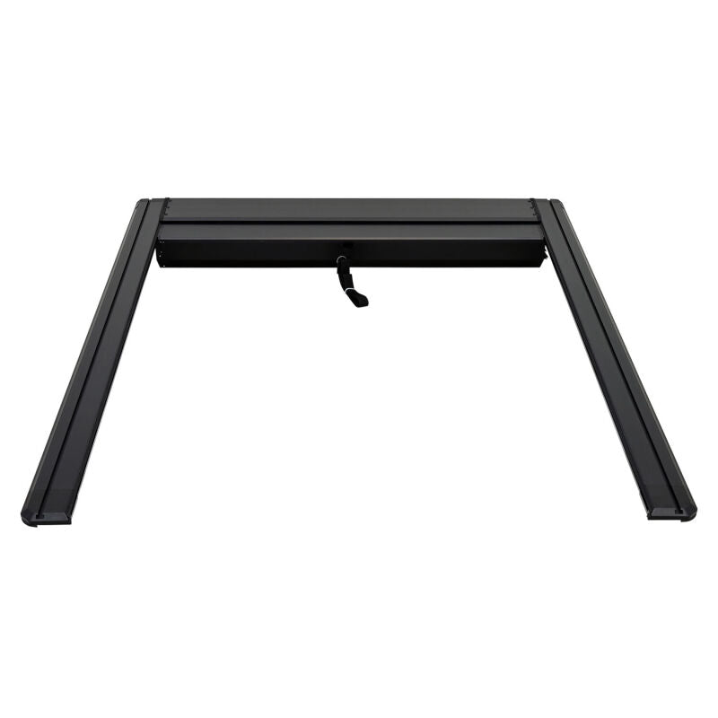 Westin roll-up tonneau cover for Ford F-250/F-350/F-450/F-550 SD 6ft 10in bed in black, manual retractable design.
