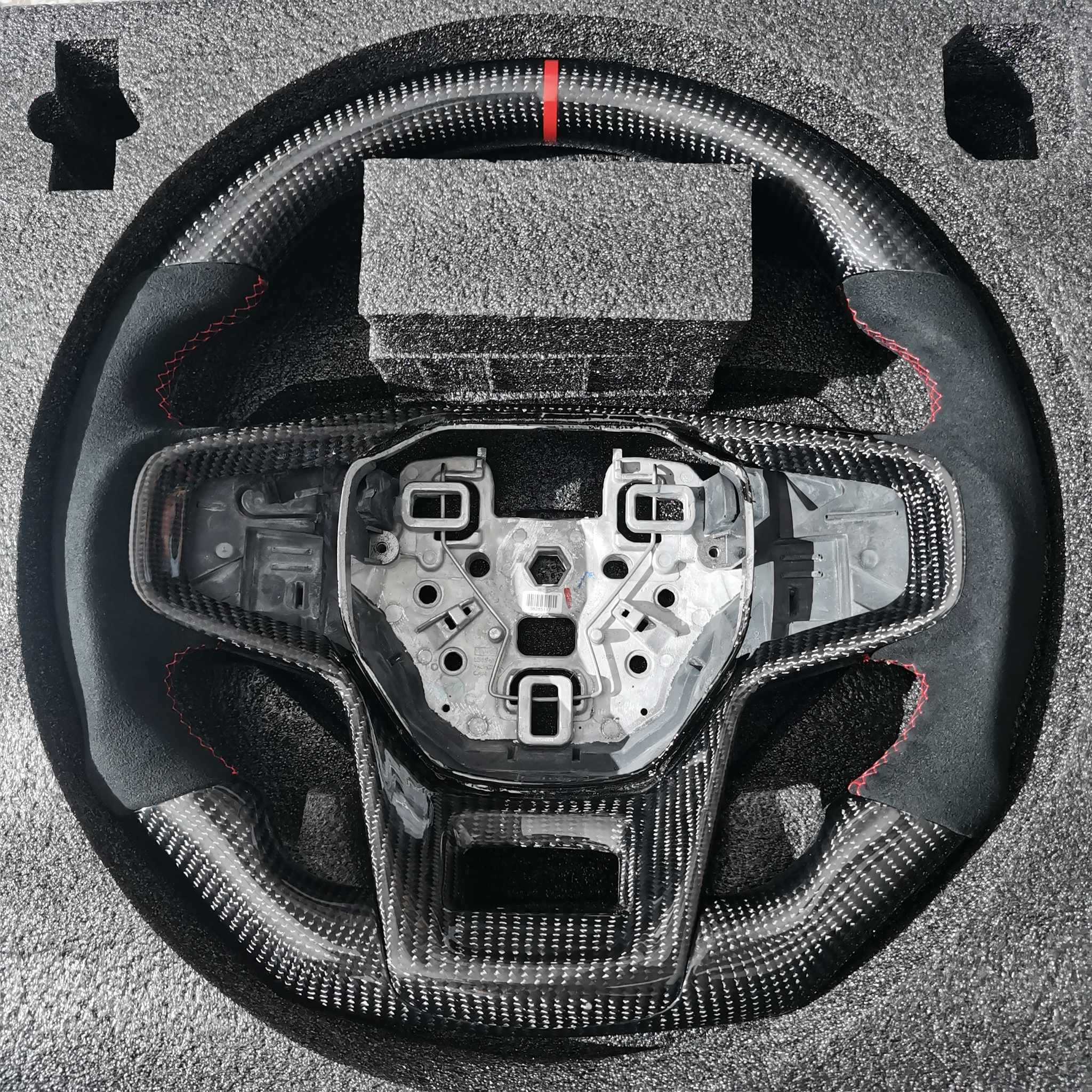 2021 - 2026+ Ford Bronco & Bronco Raptor - Custom Carbon Fiber Steering Wheel with options