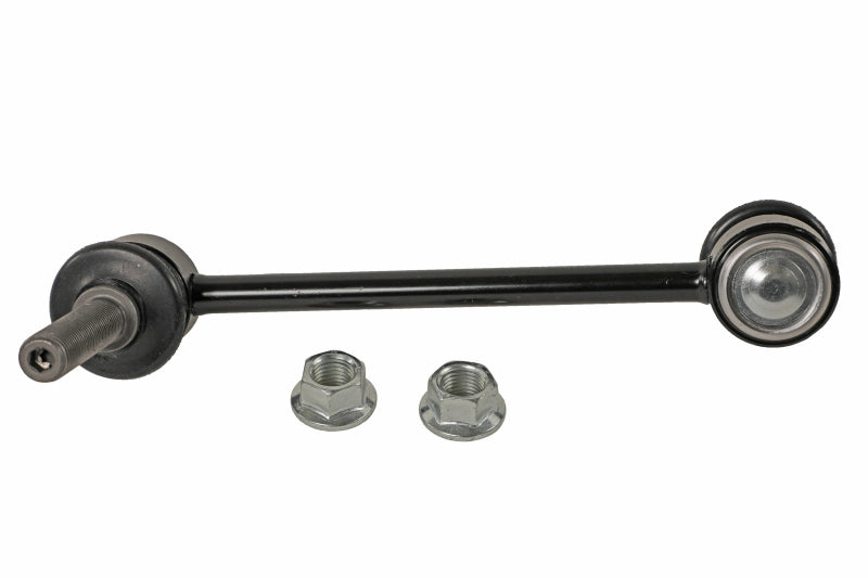 Moog front sway bar endlink for Mercedes-Benz GL350 (2010-2012), vehicle suspension part with metal and rubber components visible