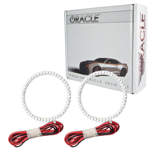 Oracle Lighting Ford Ranger 2008-2014 LED fog light halo kit in white, featuring halo rings around fog lights for enhanced visibility.