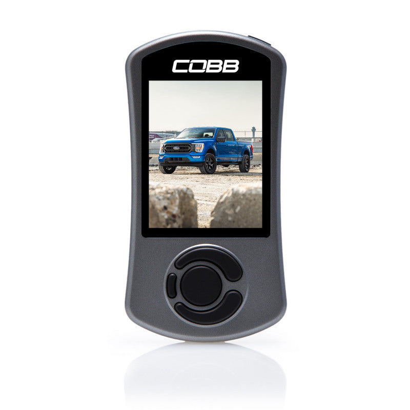 COBB AccessPORT V3 tuner for Ford F-150 3.5L Tremor 2021-2022, handheld engine performance programmer with display screen