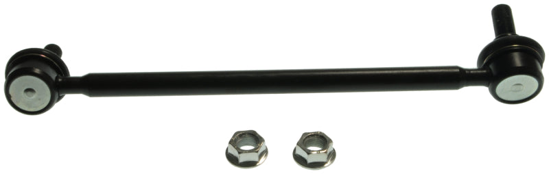Moog Lexus ES350 2010-2012 front left sway bar endlink, automotive suspension part with metal link and bushings.