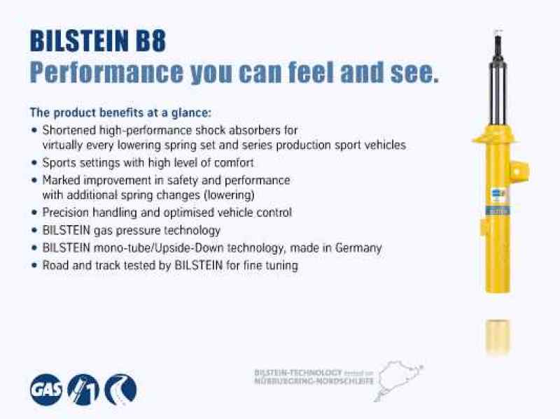 Bilstein B8 Performance Ford Mondeo IV / VR Front Right Monotube Shock