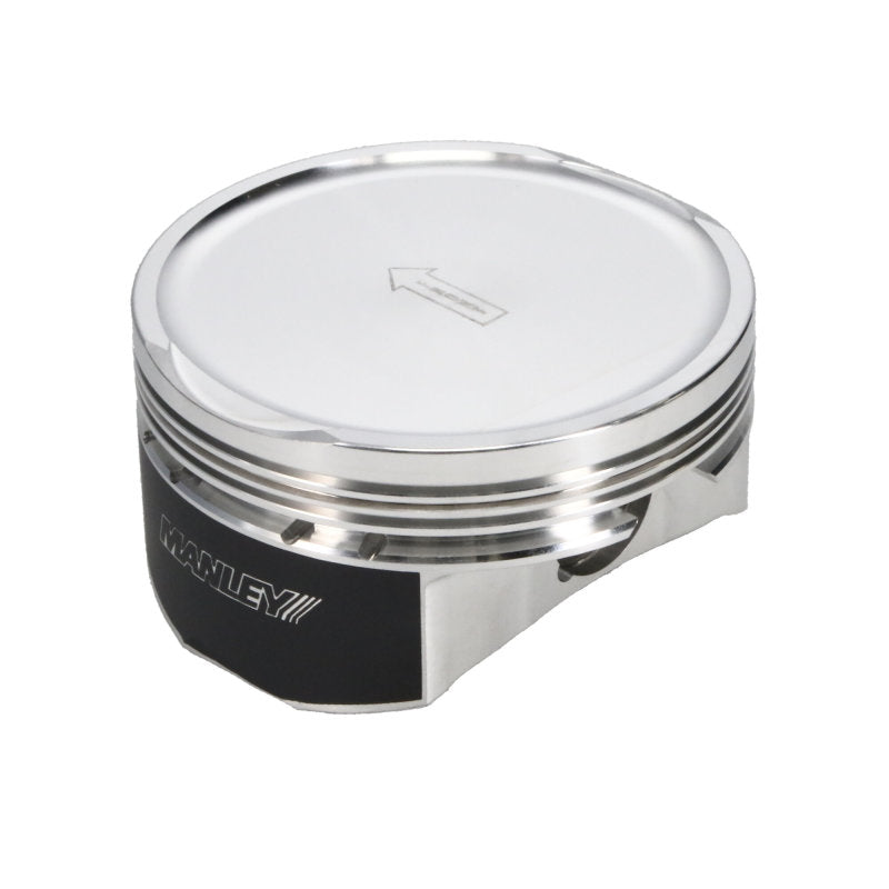Manley Performance forged piston set for 8-cylinder Chrysler 6.4L Hemi engine with 4.090 bore and -20.5cc dish stroker series.