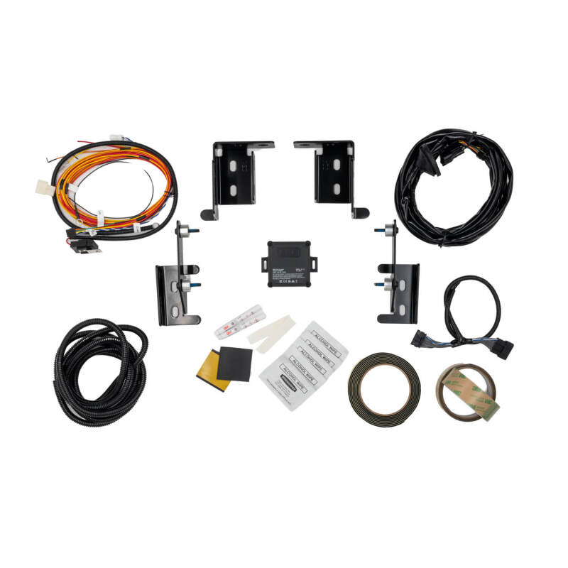 ARB Ascent Canopy Fitting Kit for 2019-up Toyota Tacoma bed caps, showing the metal brackets and installation hardware.