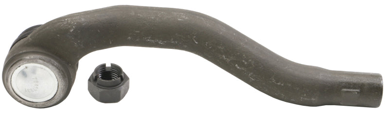 Moog front right outer tie rod for Mercedes-Benz C350 2006-2007, showing the metal rod with connection ends.