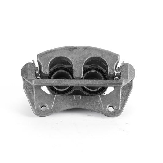 PowerStop OE front left brake caliper with bracket for Acura MDX 2007-2013, black metal component for stopping power
