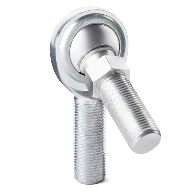 QA1 C Series 2-Pc Rod End - Male/Left Hand - 10mm Bore x M10x1.5 w/Stud - Carbon Steel