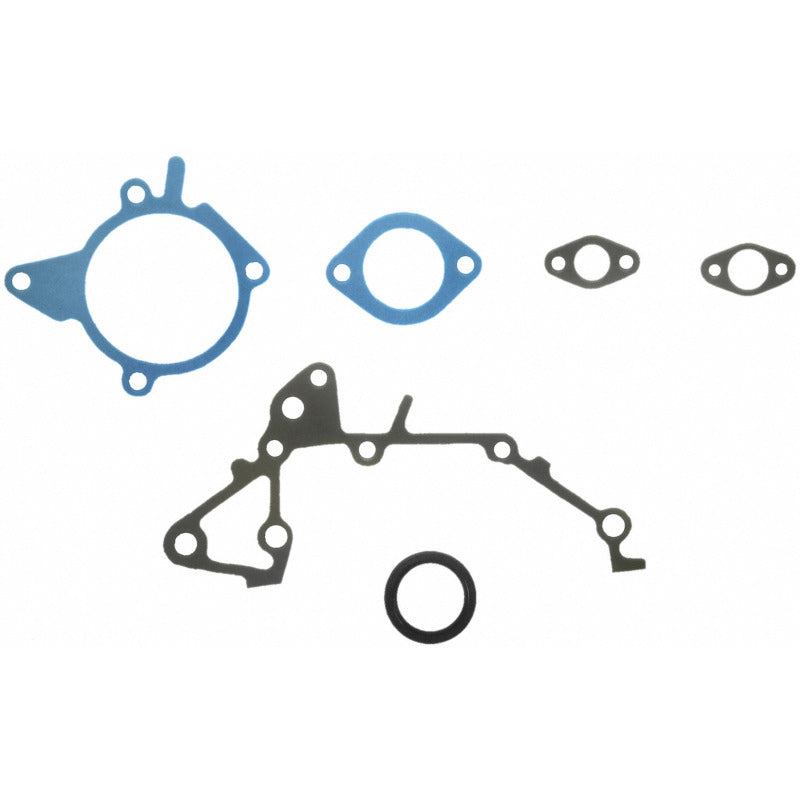 Fel-Pro crankshaft seal kit for Mazda Miata, MX-3, and Ford Escort engines, featuring multiple seals for engine maintenance.