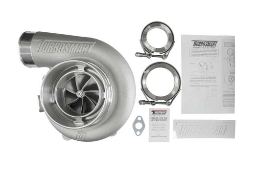 Turbosmart 7170 V-Band 1.07AR externally wastegated reverse rotation TS-1 turbocharger with V-band connection and metal turbine housing