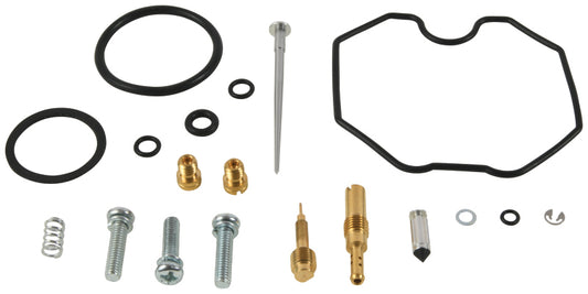 All Balls Racing carburetor rebuild kit for Honda TRX250X/EX Sportrax models, including gaskets and rebuild components.