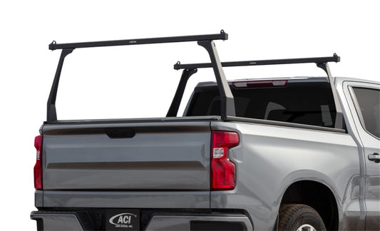 Access ADARAC 07-21 Toyota Tundra aluminum truck ladder rack in black installed on 6ft 6in bed