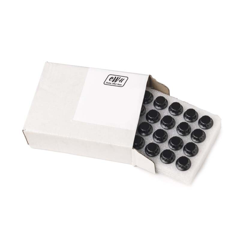 Black Method Lip Bolt wheel bolt, 12-point, 3/8-16 x 0.59 size, for Method Wheels, shown in a close-up image.