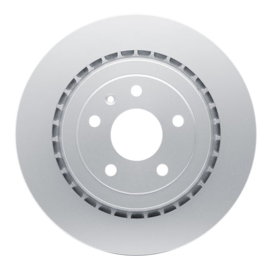 DFC Chevrolet Corvette rear brake rotor, high-carbon alloy GEOMET coated, OE cryo-treated rotor for 2014-2019 models.