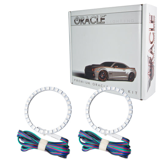 Oracle Lighting Ford Ranger 2008-2014 LED fog light halo kit with ColorSHIFT, featuring vibrant adjustable halo rings.