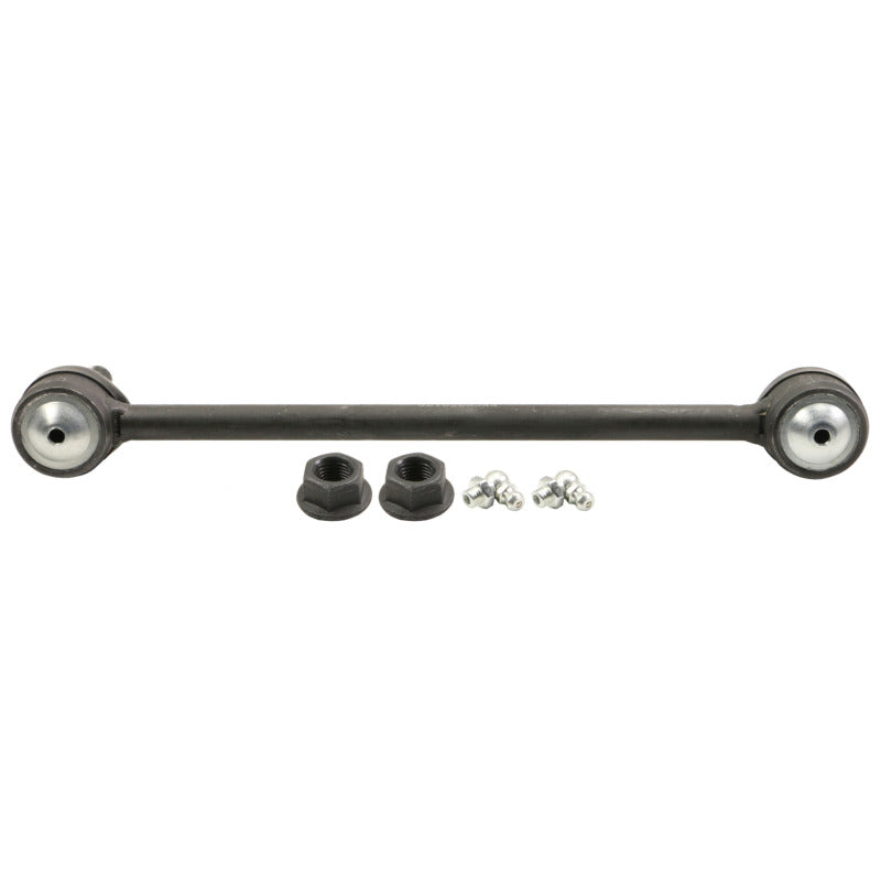 Moog Lexus ES350 front sway bar endlink kit, stabilizer bar link with metal bushings and mounting hardware.