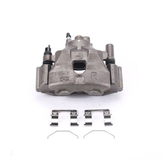 PowerStop OE front right brake caliper with bracket for Mazda 6 (2003-2005) shown in this image.