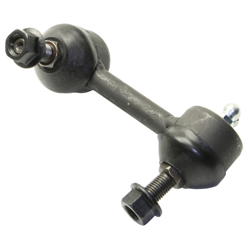Moog rear left sway bar endlink kit for Honda CR-V 2002-2006 with metal bushings and mounting hardware.