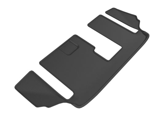 3D MAXpider black rubber floor mats for 2016-2019 Mazda CX-9 third row, showing textured surface and custom fit design.