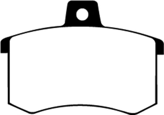 EBC Ultimax2 rear brake pads for Alfa Romeo 164 2.0 Turbo, OE quality, durable brake pads for reliable stopping power.