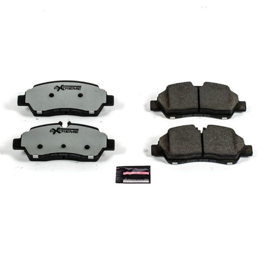 PowerStop rear Z36 truck and tow brake pads for Ford Transit-150 2015-2019, with hardware, performance brake replacement
