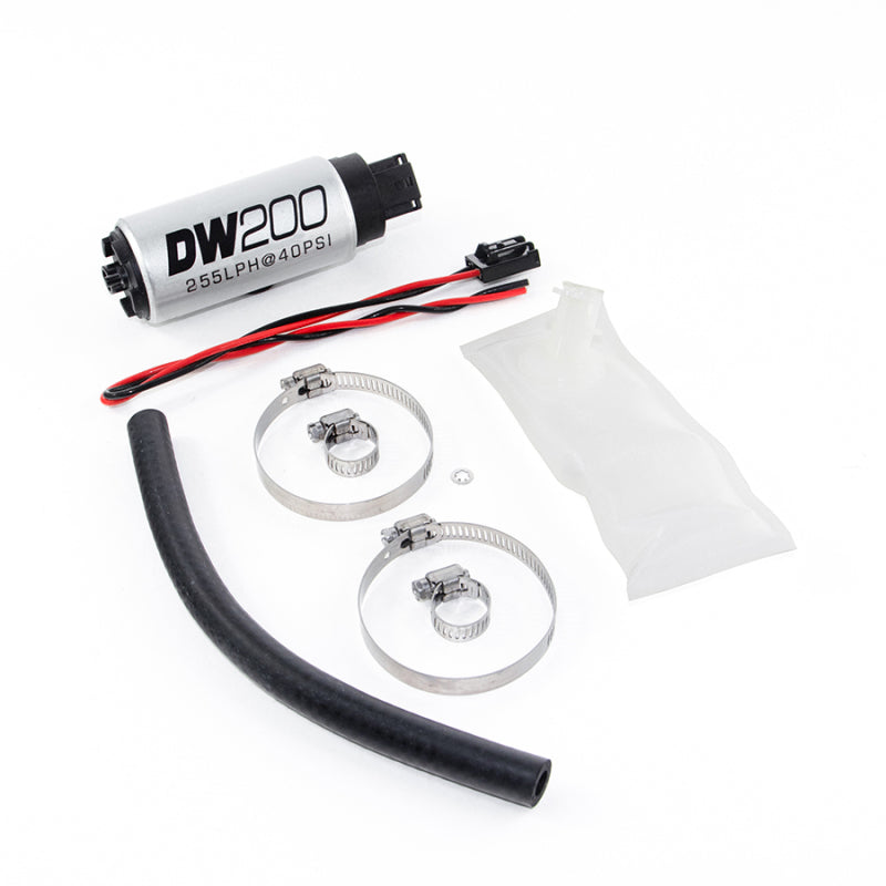 DeatschWerks 90-96 Nissan 300ZX fuel pump with install kit, 255 LPH DW200 in-tank fuel pump for non-TT models