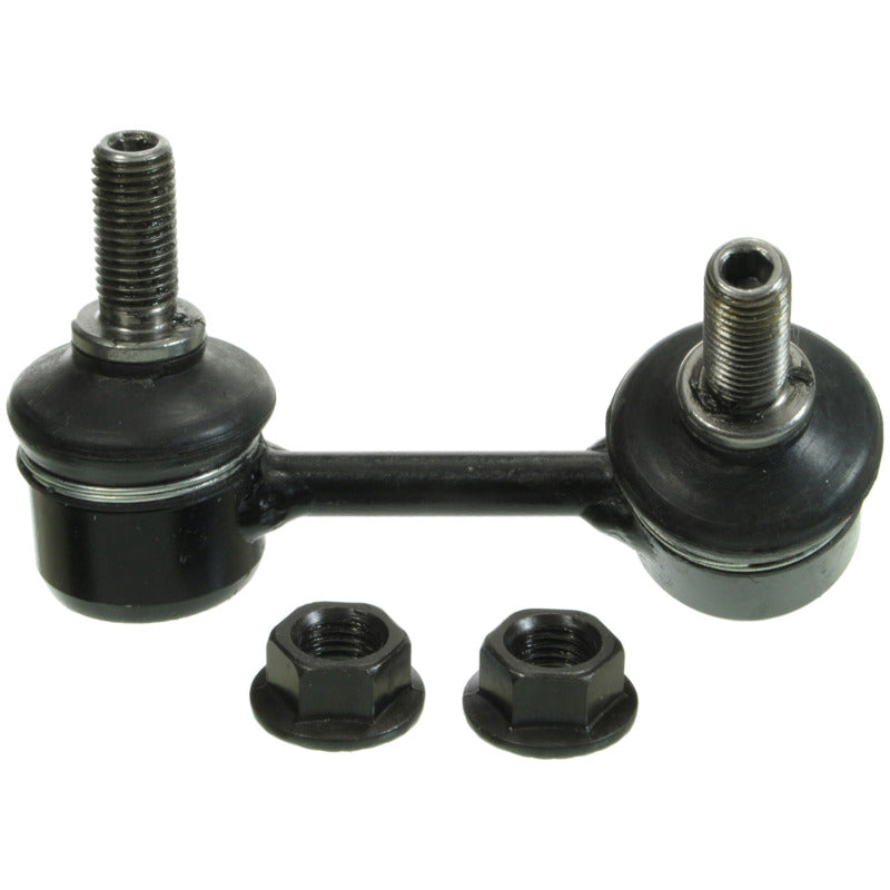 Moog front right sway bar endlink kit for Acura CL 2001-2003, showing the metal link and bushings in a car suspension image