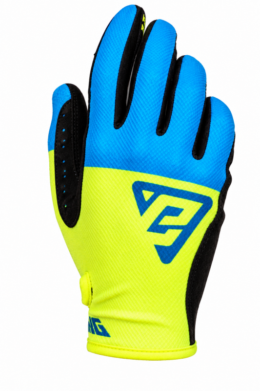 Answer  Ascent Gloves Cyan/Hyper Acid/Black - XL