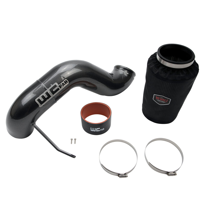 Wehrli 03-07 5.9L Cummins 4 inch Intake Kit - Kiwi Green